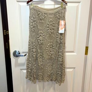 NWT vintage crochet skirt for Saks Fifth Avenue!!